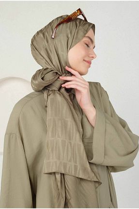 شال سبز زنانه پنبه ای HEQA - کد 926654039