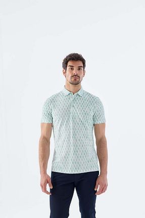 پولوشرت سبز مردانه پنبه ای Jakamen - کد 926559408