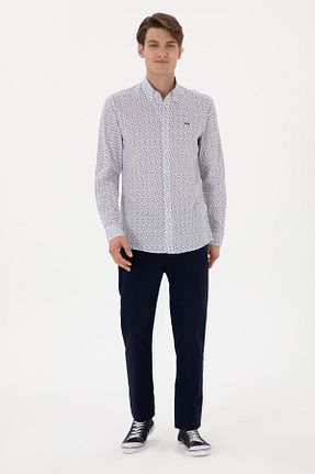 شلوار سرمه ای مردانه بافتنی U.S. Polo Assn. - کد 926572625