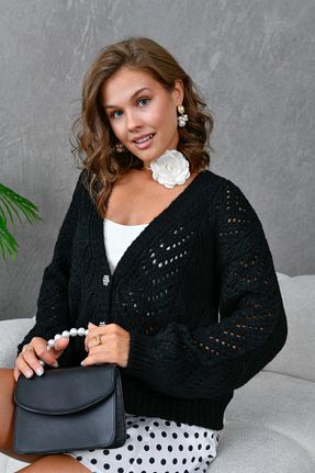 رویه مشکی زنانه بافتنی Park Karon - کد 870046386