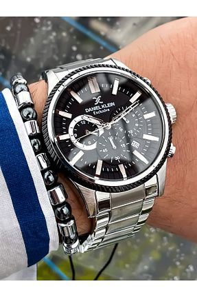 ساعت مچی مشکی مردانه 41-45 میلی متر Daniel Klein - کد 881763479