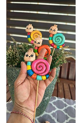 اجسام تزئینی و بیبلو صورتی NurMood Art Decoration - کد 926618025