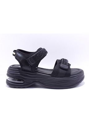 صندل مشکی زنانه پاشنه پر Guja - کد 926637533