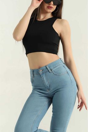 بلوز مشکی زنانه ساده Centeno - کد 926643691