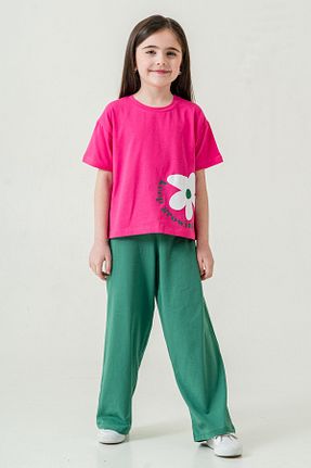 ست بالاتنه و پائین تنه رنگی بچه گانه بافت Smile Kids - کد 926700892