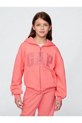 سوئیشرت صورتی بچه گانه چاپی GAP - کد 926712824