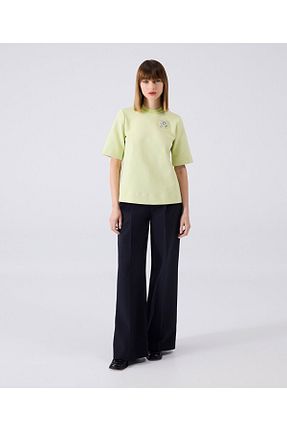 تیشرت سبز زنانه رگولار Machka - کد 926729386