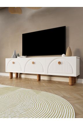 میز و پایه تلویزیون سفید MDF umondesign - کد 926726039