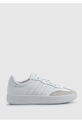 کفش اسنیکر سفید زنانه بند دار adidas - کد 887267264