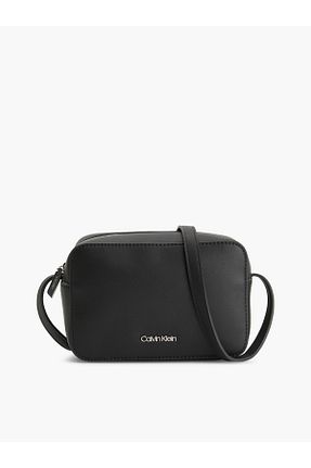 کیف دوشی مشکی زنانه چرم مصنوعی Calvin Klein - کد 926690452