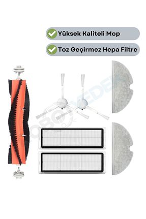 اکسسوری جاروبرقی نارنجی robotyedek - کد 80569030