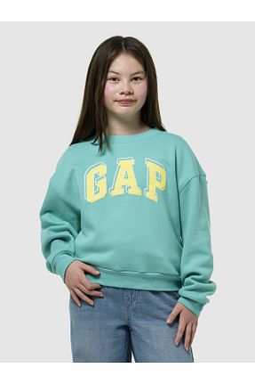 سوئیشرت سبز بچه گانه چاپی GAP - کد 926712851