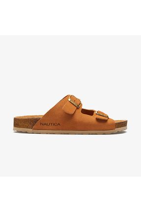دمپائی نارنجی زنانه چرم مصنوعی Nautica - کد 926705146