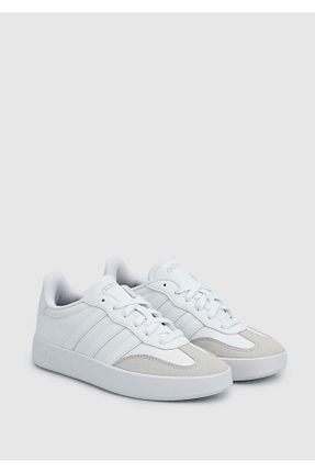 کفش اسنیکر سفید زنانه بند دار adidas - کد 887267264
