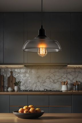 لوستر مشکی پلاستیک AG LightDesign - کد 902333762