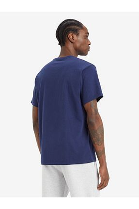 تیشرت آبی مردانه رگولار Levi