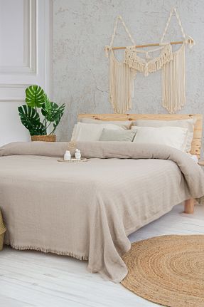 پیکه و ست پیکه دونفره بژ پنبه ای Viaden - کد 926718737