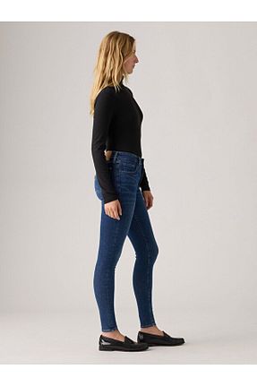 شلوار جین سرمه ای زنانه پاچه ساده Levi