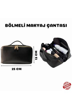 کیف آرایش مشکی 3 - کد 689429424