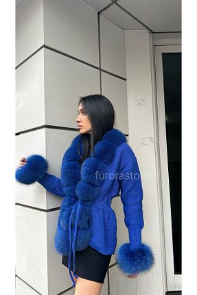 کت سرمه ای زنانه تنگ Furora Store - کد 926727009