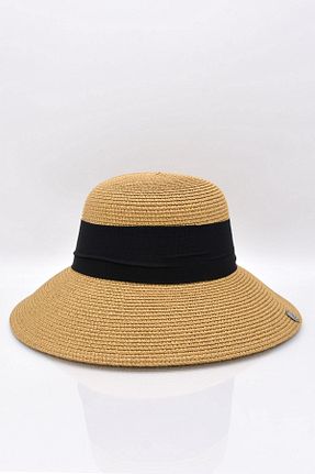 کلاه قهوه ای زنانه حصیر Külah - کد 299663746