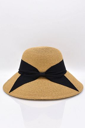 کلاه قهوه ای زنانه حصیر Külah - کد 299663746