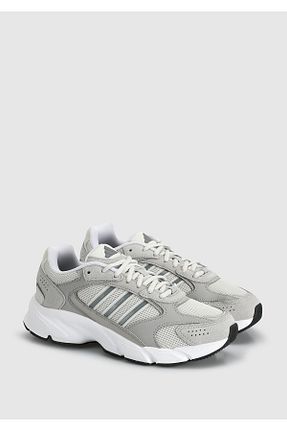 کفش اسنیکر طوسی زنانه بند دار adidas - کد 827629355