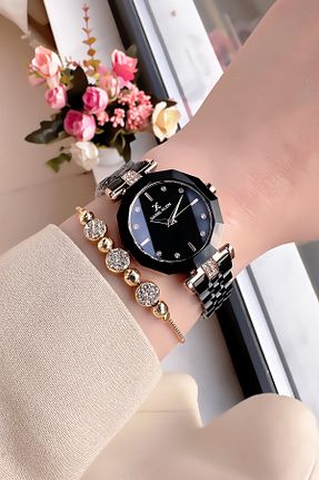 ساعت مچی مشکی زنانه 34 میلی متر Daniel Klein - کد 900085250