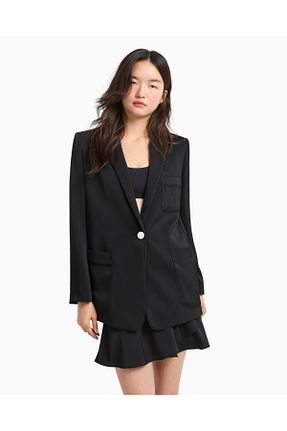 کت مشکی زنانه رگولار Armani Exchange - کد 926726575