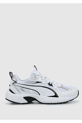 کفش اسنیکر سفید زنانه بند دار Puma - کد 739396257