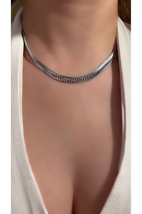 گردنبند نقره طلائی زنانه 925 عیار Luna Argento - کد 926748220