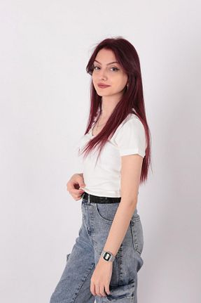 بلوز نباتی زنانه ساده BUSEM - کد 926920745