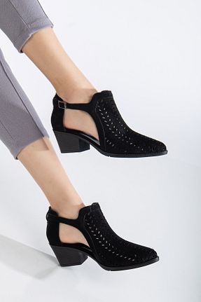 بوت / نیم بوت مشکی زنانه جیر MS SUGAR SHOES - کد 901564526
