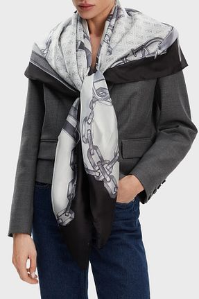 شال مشکی زنانه پلی استر Guess - کد 926757211