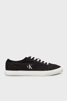 کفش اسنیکر مشکی مردانه بند دار Calvin Klein - کد 901861202