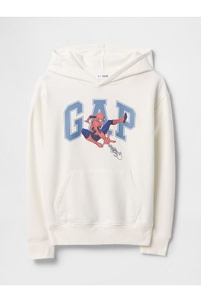 سوئیشرت سفید بچه گانه چاپی GAP - کد 926789781