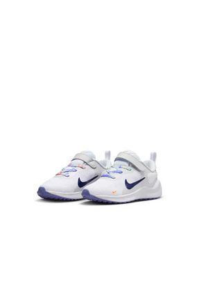 کفش پیاده روی سفید بچه گانه پارچه ای Nike - کد 926802683