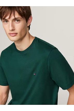 تیشرت طوسی مردانه رگولار Tommy Hilfiger - کد 921631442