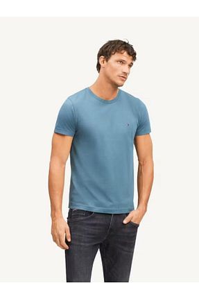 تیشرت رنگی مردانه یقه دوچرخه Tommy Hilfiger - کد 896878022