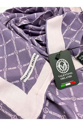 روسری رنگی پنبه ای Valentino Orlandi - کد 926849989