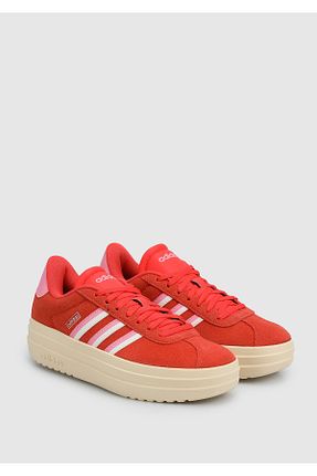 کفش اسنیکر نارنجی زنانه بند دار adidas - کد 887264813