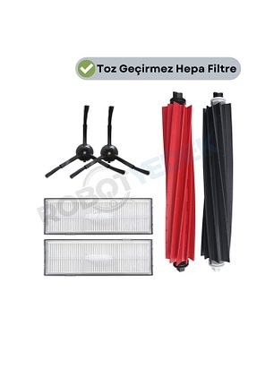 اکسسوری جاروبرقی سفید robotyedek - کد 789556376