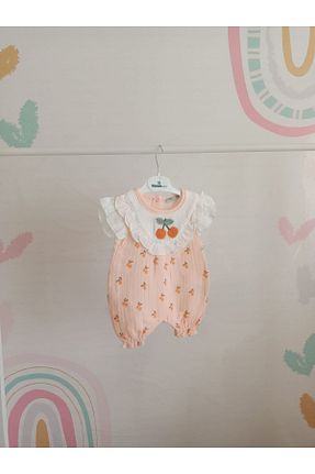 ست نوزادی نارنجی بچه گانه پنبه ای Nanon Baby - کد 926861391