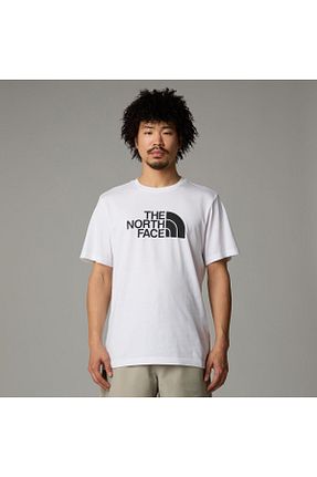 تیشرت سفید مردانه یقه دوچرخه The North Face - کد 883403159