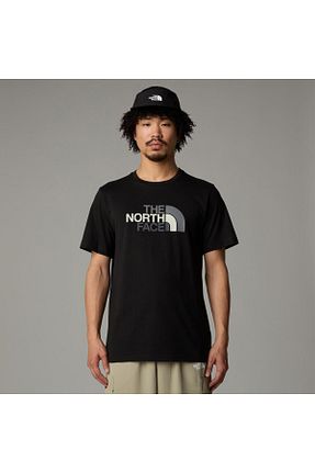 تیشرت مشکی مردانه یقه دوچرخه The North Face - کد 883403154