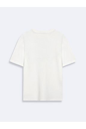 تیشرت سفید مردانه رگولار Ltb - کد 926871462