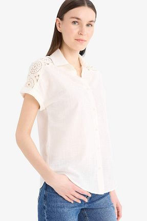 پیراهن نباتی زنانه رگولار Defacto - کد 926875365