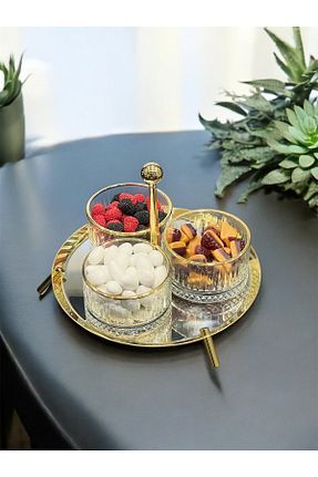سینی زرد استیل ضد زنگ Tiamo - کد 926913794