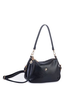 کیف دوشی مشکی زنانه چرم مصنوعی Nas Bag - کد 926912072
