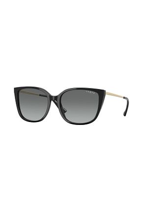 عینک آفتابی طوسی زنانه UV400 Vogue - کد 851260428